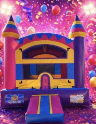 Bounce house pink