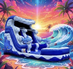 Water Slide Rental-Shark